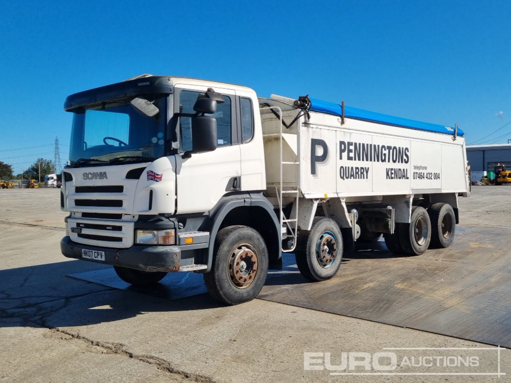 Scania P380 - Kipper: das Bild 1 Scania P380 - Kipper: das Bild 1