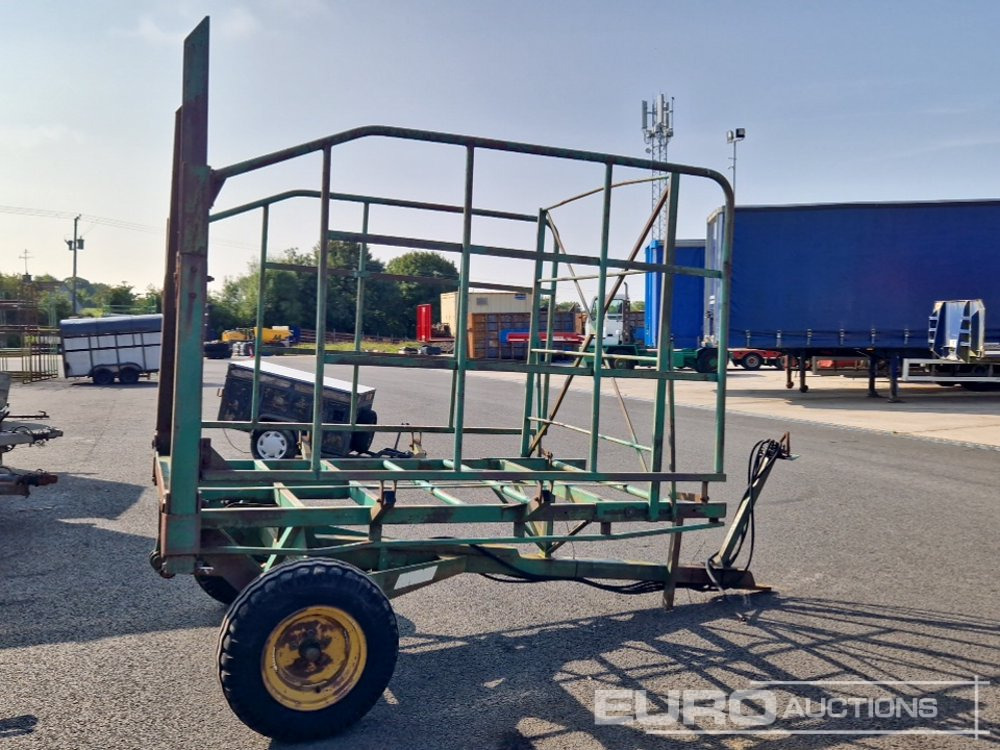 Single Axle Hydraulic Bale Trailer - Landwirtschaftlicher Anhänger: das Bild 2 Single Axle Hydraulic Bale Trailer - Landwirtschaftlicher Anhänger: das Bild 2
