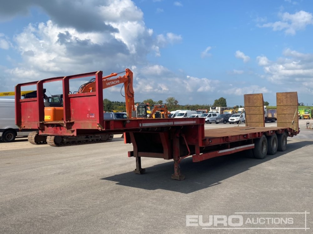 Soughan Tri Axle Stepframe Low Loader Trailer, Ramps (Green Licence Card Available) - Tieflader Auflieger: das Bild 1 Soughan Tri Axle Stepframe Low Loader Trailer, Ramps (Green Licence Card Available) - Tieflader Auflieger: das Bild 1