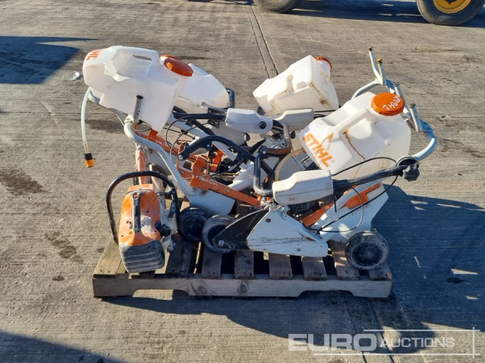 Stihl Quick Cut Saw Trolly (4 of), Petrol Quick Cut Saw - Asphalttechnik: das Bild 2 Stihl Quick Cut Saw Trolly (4 of), Petrol Quick Cut Saw - Asphalttechnik: das Bild 2