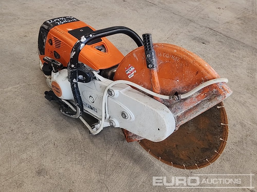 Stihl TS800 Petrol Con Saw - Asphalttechnik: das Bild 4 Stihl TS800 Petrol Con Saw - Asphalttechnik: das Bild 4