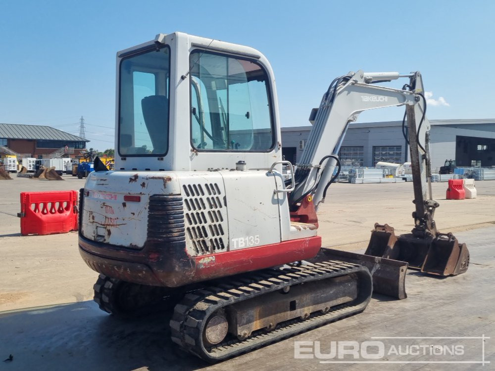 Takeuchi TB135 - Minibagger: das Bild 5 Takeuchi TB135 - Minibagger: das Bild 5