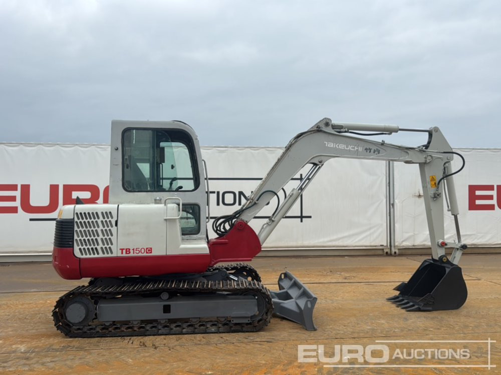 Minibagger Takeuchi TB150C: das Bild 34