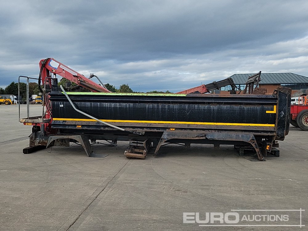 Tipper Body, Easy Sheet, HMP Hydraulic Loading Crane, Hydraulic Rotating Clam Shell Grab - Kippaufbau: das Bild 2 Tipper Body, Easy Sheet, HMP Hydraulic Loading Crane, Hydraulic Rotating Clam Shell Grab - Kippaufbau: das Bild 2