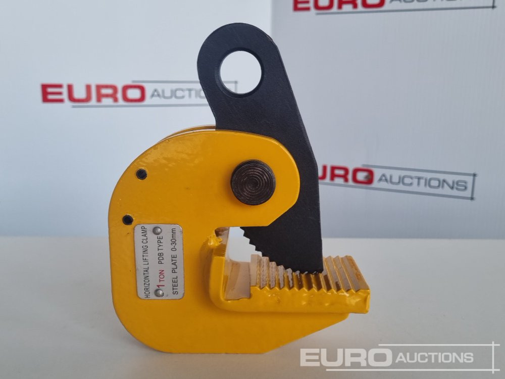 Unused 1 Ton PDB Horizontal Plate Lifting Clamp - Werkstattgerät: das Bild 1 Unused 1 Ton PDB Horizontal Plate Lifting Clamp - Werkstattgerät: das Bild 1