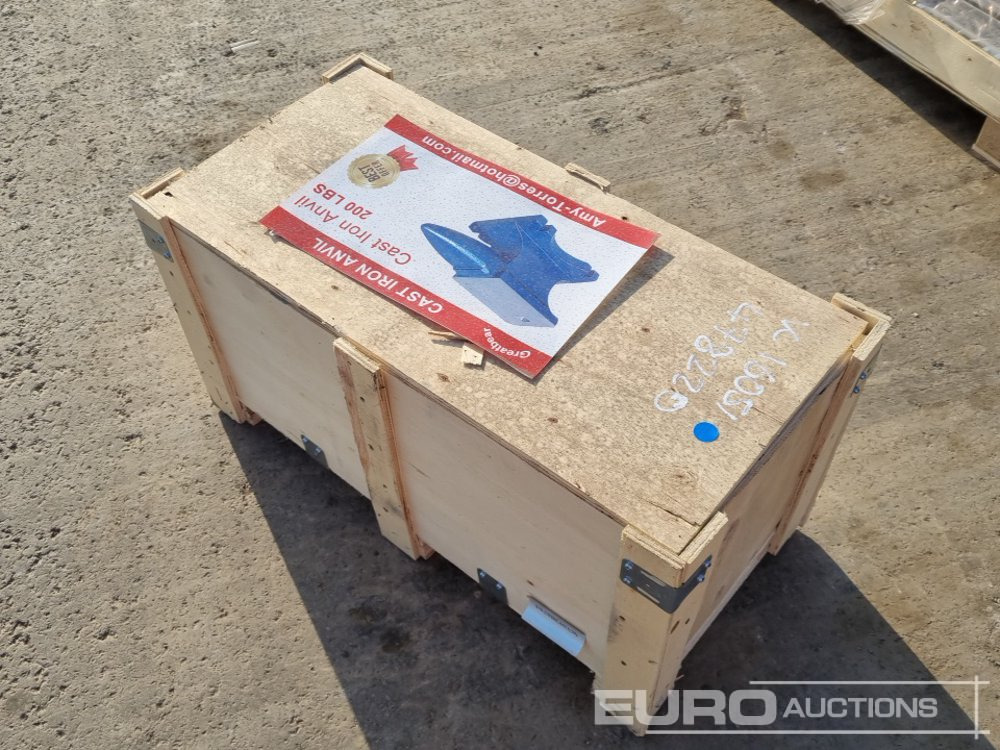 Unused 200LBS Cast Iron Anvil - Werkzeugmaschine: das Bild 5 Unused 200LBS Cast Iron Anvil - Werkzeugmaschine: das Bild 5