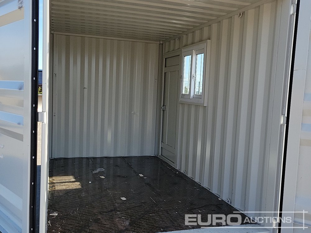 Unused 2025 12' x 7' Container, 1 Side Door, 1 End Door, Window (Cannot Be Reconsigned) - Seecontainer: das Bild 2 Unused 2025 12' x 7' Container, 1 Side Door, 1 End Door, Window (Cannot Be Reconsigned) - Seecontainer: das Bild 2