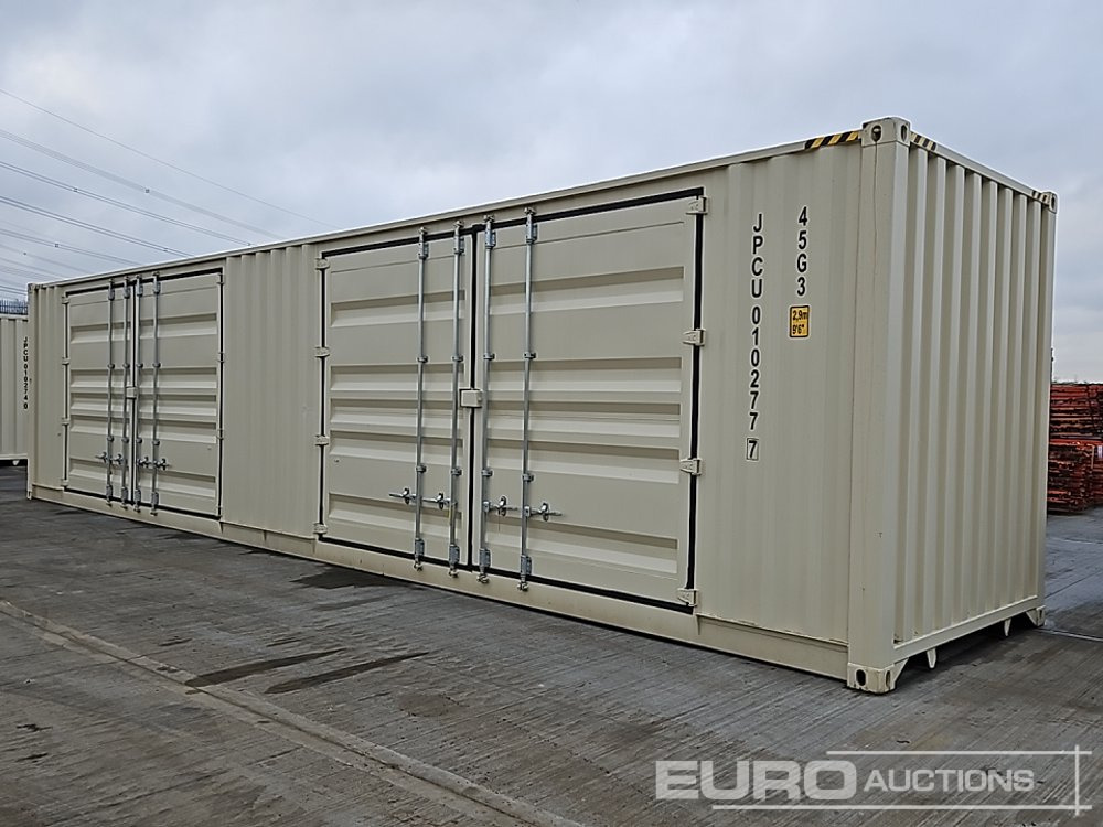 Unused 2025 40' x 8' High Cube Container, 2 Side Doors, 1 End Door (Cannot Be Reconsigned) - Seecontainer: das Bild 1 Unused 2025 40' x 8' High Cube Container, 2 Side Doors, 1 End Door (Cannot Be Reconsigned) - Seecontainer: das Bild 1