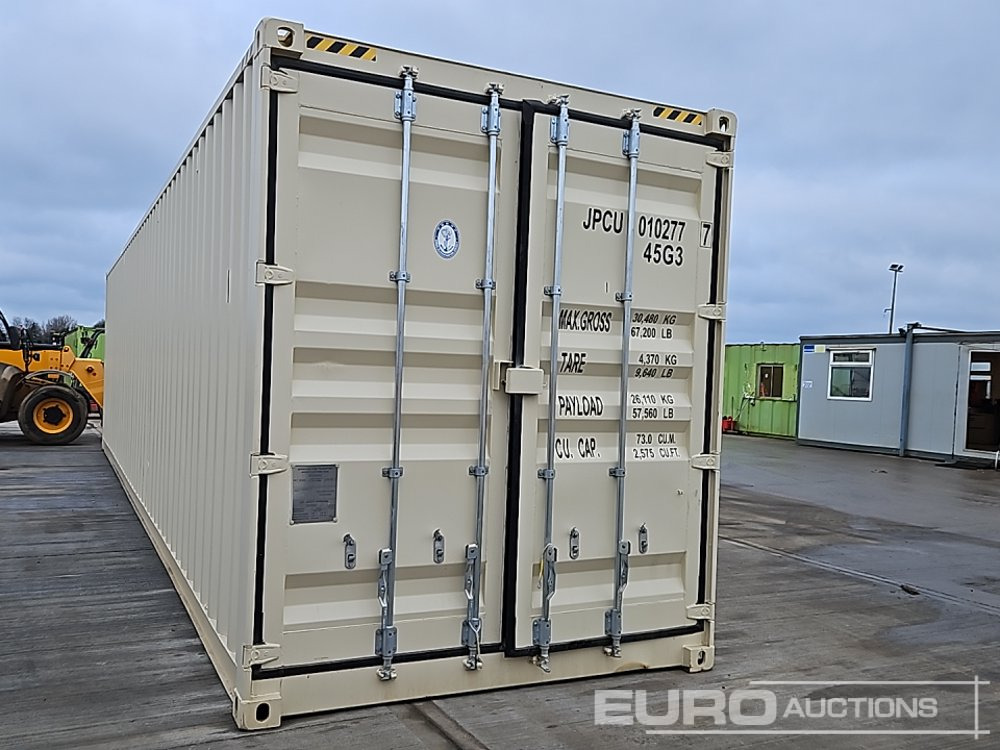 Unused 2025 40' x 8' High Cube Container, 2 Side Doors, 1 End Door (Cannot Be Reconsigned) - Seecontainer: das Bild 5 Unused 2025 40' x 8' High Cube Container, 2 Side Doors, 1 End Door (Cannot Be Reconsigned) - Seecontainer: das Bild 5