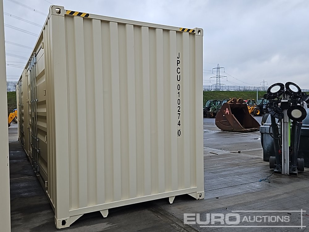 Unused 2025 40' x 8' High Cube Container, 2 Side Doors, 1 End Door (Cannot Be Reconsigned) - Seecontainer: das Bild 1 Unused 2025 40' x 8' High Cube Container, 2 Side Doors, 1 End Door (Cannot Be Reconsigned) - Seecontainer: das Bild 1