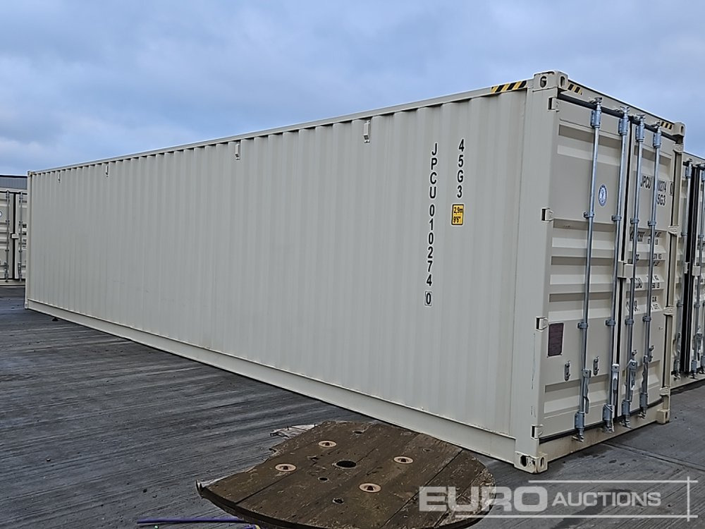 Unused 2025 40' x 8' High Cube Container, 2 Side Doors, 1 End Door (Cannot Be Reconsigned) - Seecontainer: das Bild 5 Unused 2025 40' x 8' High Cube Container, 2 Side Doors, 1 End Door (Cannot Be Reconsigned) - Seecontainer: das Bild 5