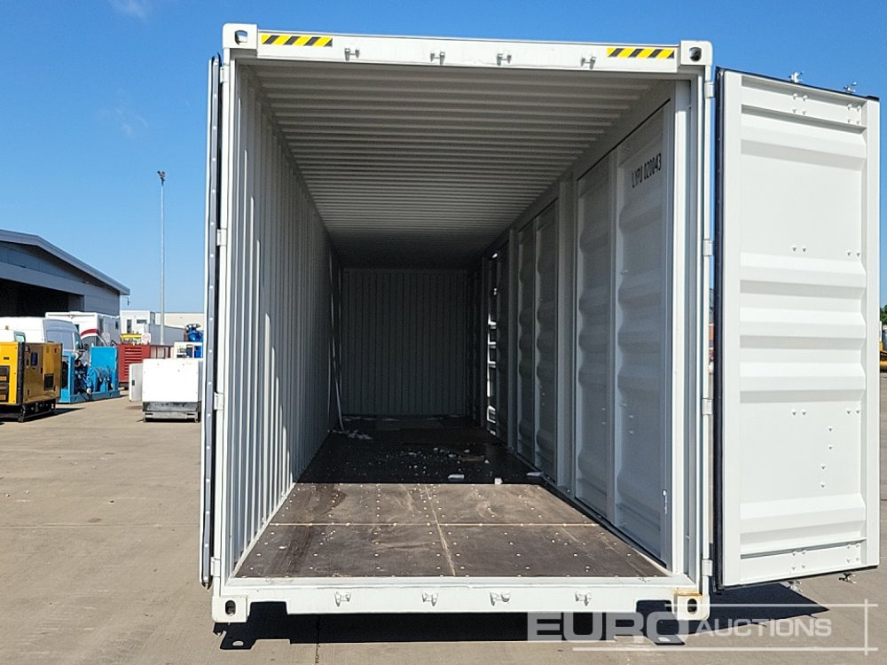 Unused 2025 40' x 8' High Cube Container, 4 Side Doors, 1 End Door (Cannot Be Reconsigned) - Seecontainer: das Bild 1 Unused 2025 40' x 8' High Cube Container, 4 Side Doors, 1 End Door (Cannot Be Reconsigned) - Seecontainer: das Bild 1