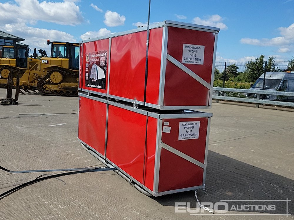 Unused 2025 40x80x20 PVC Dome Storage Shelter (2 Boxes) (Cannot Be Reconsigned) - Seecontainer: das Bild 3 Unused 2025 40x80x20 PVC Dome Storage Shelter (2 Boxes) (Cannot Be Reconsigned) - Seecontainer: das Bild 3