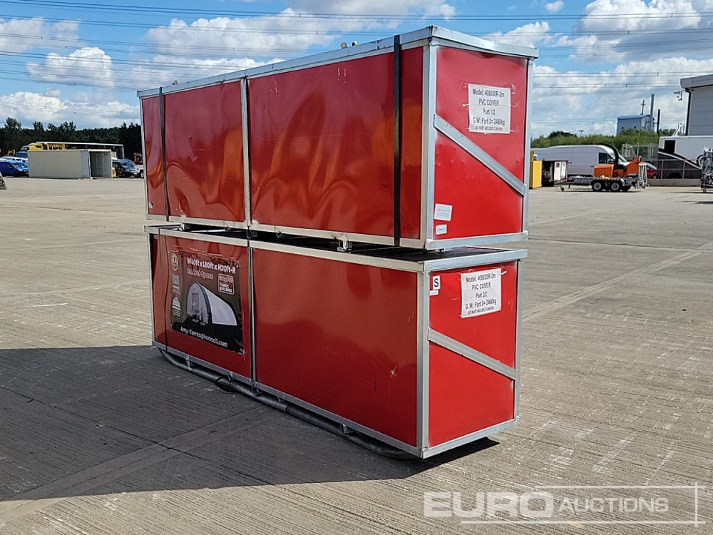 Unused 2025 40x80x20 PVC Dome Storage Shelter (2 Boxes) (Cannot Be Reconsigned) - Seecontainer: das Bild 5 Unused 2025 40x80x20 PVC Dome Storage Shelter (2 Boxes) (Cannot Be Reconsigned) - Seecontainer: das Bild 5