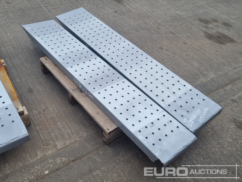 Unused 2025 5' Galvanised Steel 3 Ton Loading Ramps to suit Plant Trailer - Verladerampe: das Bild 4 Unused 2025 5' Galvanised Steel 3 Ton Loading Ramps to suit Plant Trailer - Verladerampe: das Bild 4