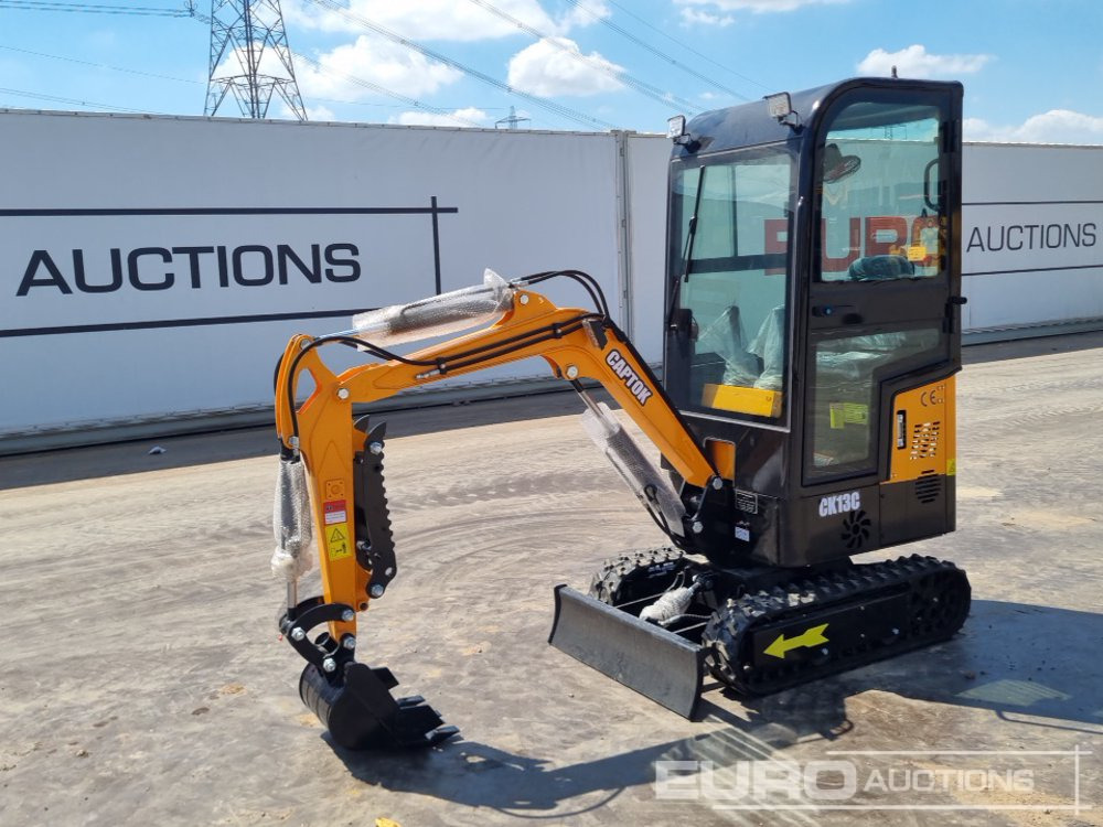 Unused 2025 Captok CK13C - Minibagger: das Bild 1 Unused 2025 Captok CK13C - Minibagger: das Bild 1