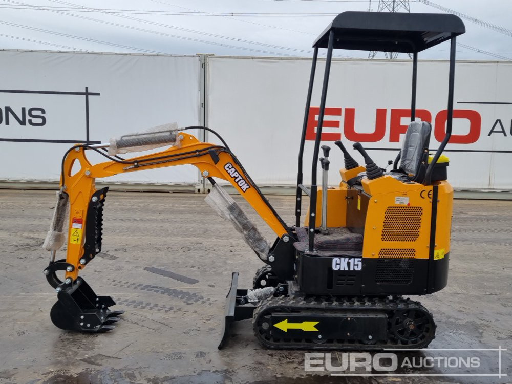 Unused 2025 Captok CK15 - Minibagger: das Bild 2 Unused 2025 Captok CK15 - Minibagger: das Bild 2