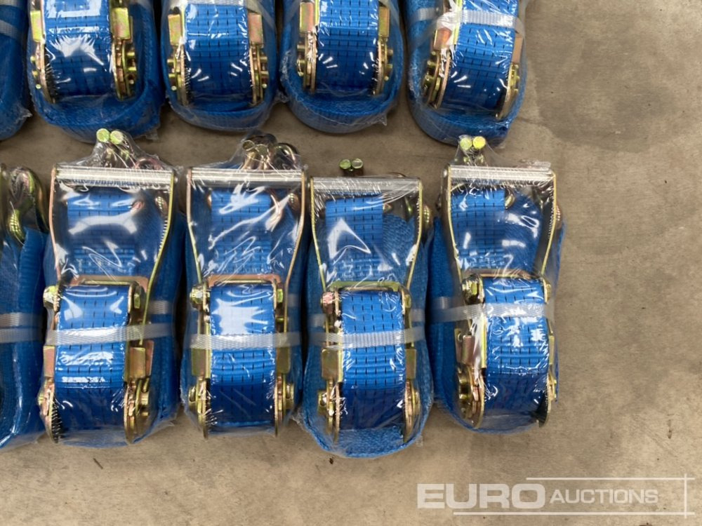 Unused 5 Ton x 10m Ratchet Straps (10 of) - Werkstattgerät: das Bild 5 Unused 5 Ton x 10m Ratchet Straps (10 of) - Werkstattgerät: das Bild 5