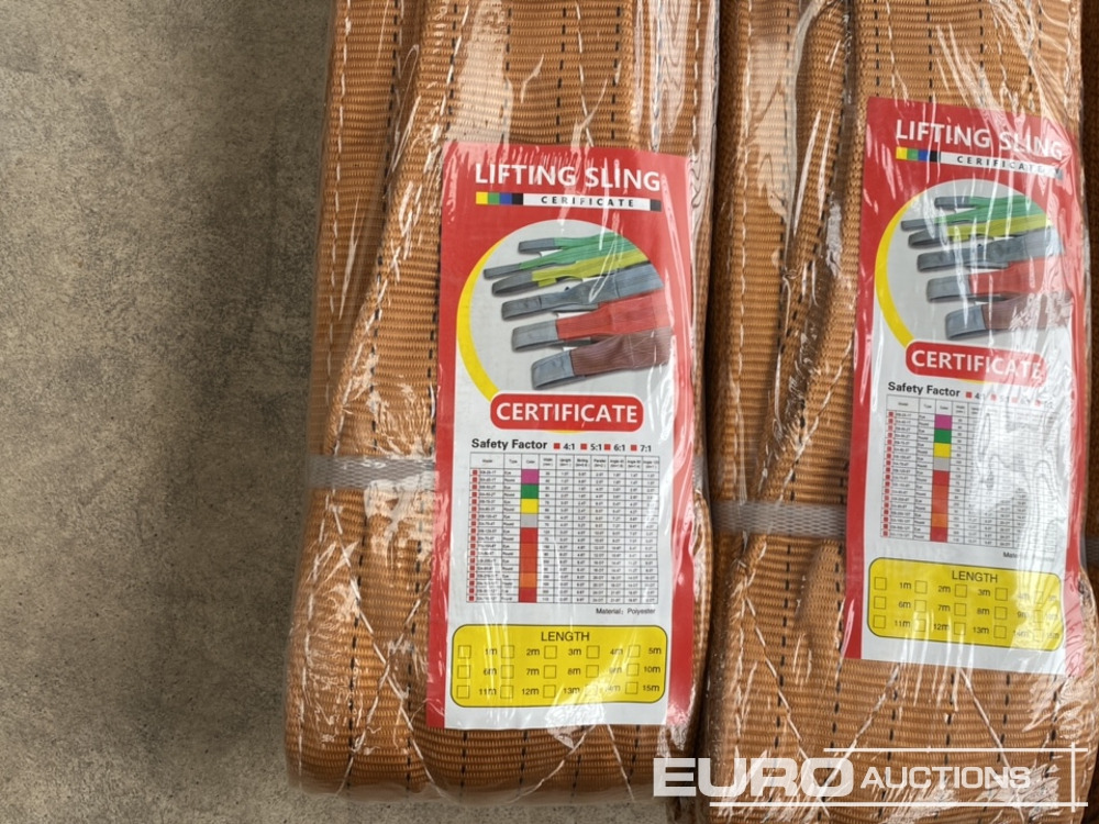 Unused 6Ton 8m Webbing Sling (4 of) - Baugeräte: das Bild 5 Unused 6Ton 8m Webbing Sling (4 of) - Baugeräte: das Bild 5