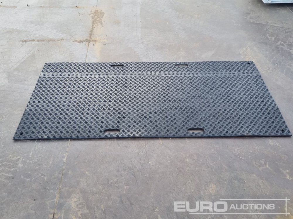 Baugeräte Unused 8' x 4' Plastic Ground Protection Mats (52 of), Connectors (104 of): das Bild 11