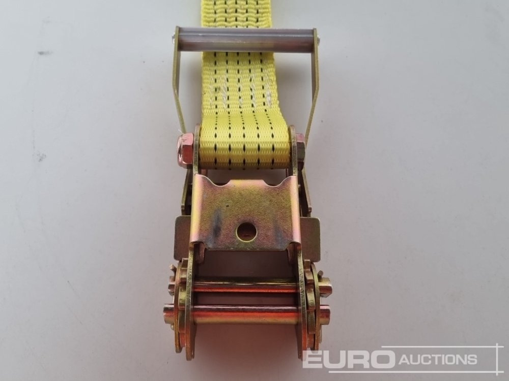 Baugeräte Unused Boss 4M x 50mm 5 Ton Ratchet Straps with Sling (4 of): das Bild 18