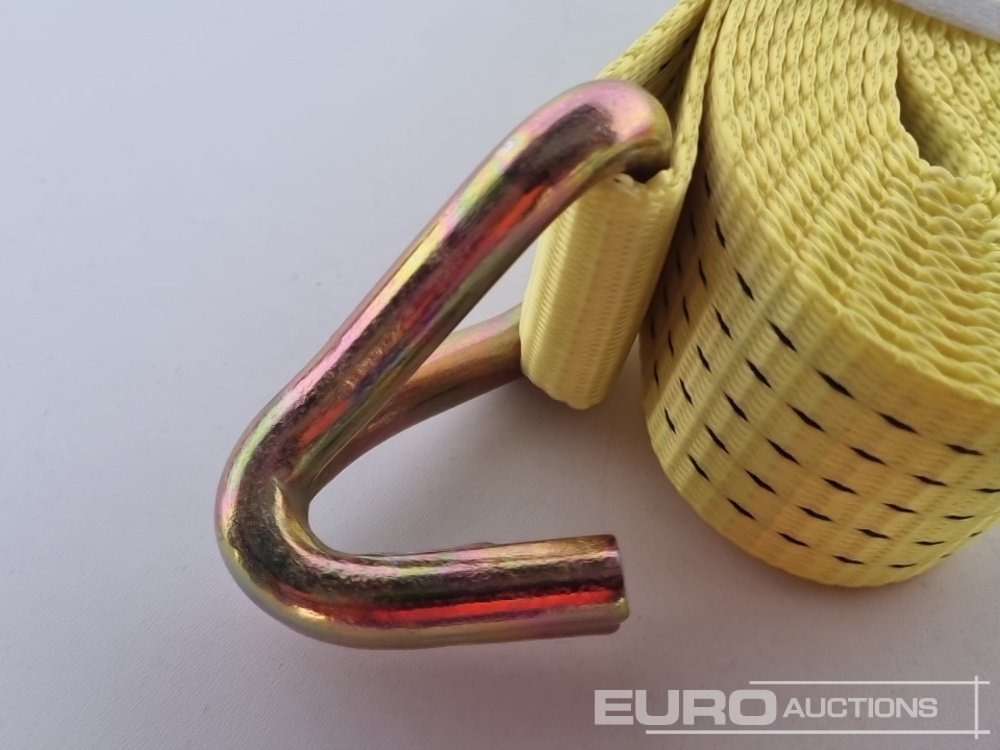 Werkstattgerät Unused Boss 4M x 50mm 5 Ton Ratchet Straps with Sling (4 of): das Bild 18