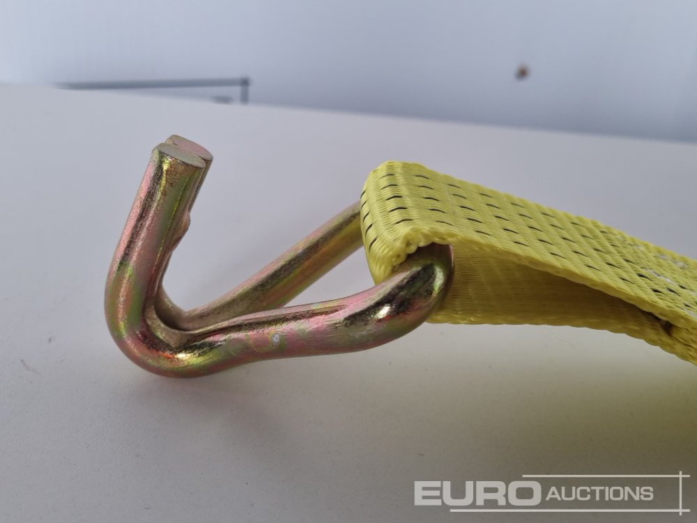 Werkstattgerät Unused Boss 4M x 50mm 5 Ton Ratchet Straps with Sling (4 of): das Bild 14
