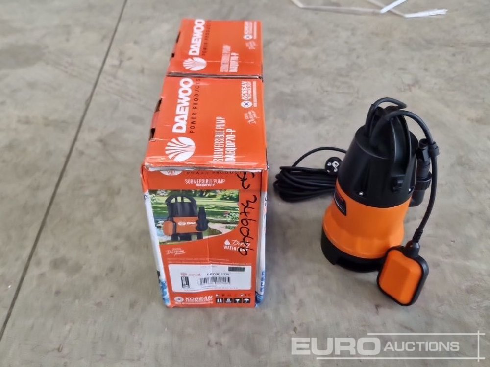 Wasserpumpe Unused Daewoo DAEQDP70-P: das Bild 6