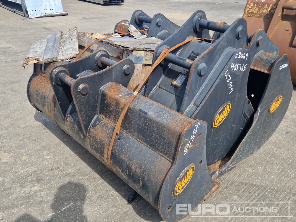 Unused Geith 60" Ditching, 36", 24", 18" Digging Bucket, Hydraulic Double Lock QH 45mm Pin to suit 4-6 Ton Excavator - Schaufel: das Bild 1 Unused Geith 60" Ditching, 36", 24", 18" Digging Bucket, Hydraulic Double Lock QH 45mm Pin to suit 4-6 Ton Excavator - Schaufel: das Bild 1