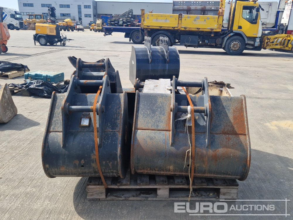 Unused Geith 60" Ditching, 36", 24", 18" Digging Bucket, Hydraulic Double Lock QH 45mm Pin to suit 4-6 Ton Excavator - Schaufel: das Bild 4 Unused Geith 60" Ditching, 36", 24", 18" Digging Bucket, Hydraulic Double Lock QH 45mm Pin to suit 4-6 Ton Excavator - Schaufel: das Bild 4