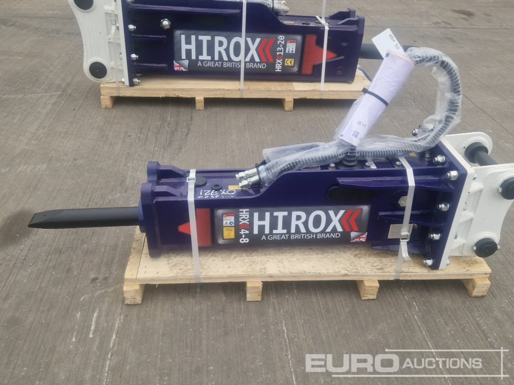 Unused Hirox HRX 4-8 - Hydraulikhammer: das Bild 2 Unused Hirox HRX 4-8 - Hydraulikhammer: das Bild 2