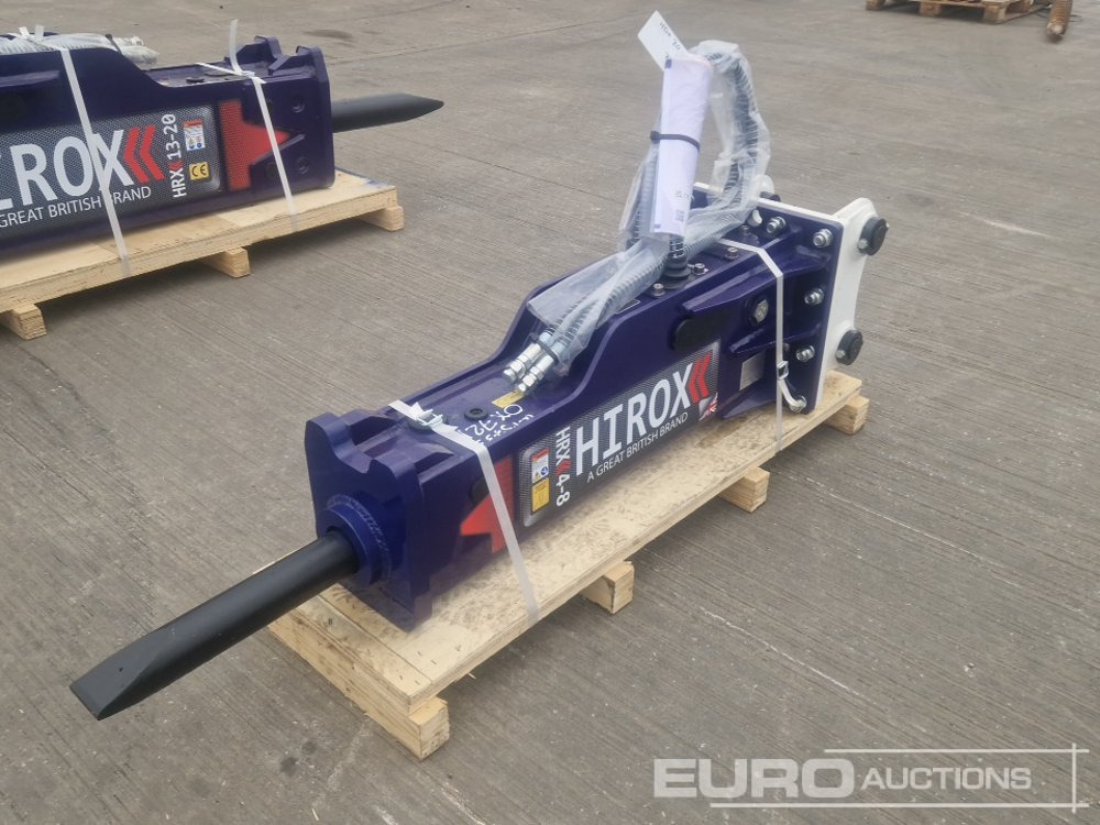 Unused Hirox HRX 4-8 - Hydraulikhammer: das Bild 1 Unused Hirox HRX 4-8 - Hydraulikhammer: das Bild 1