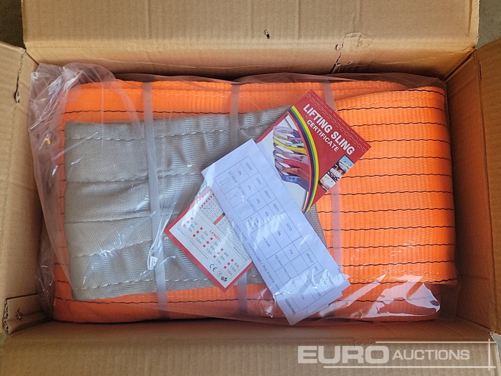 Unused Rydam Universal LTD Flat Duplex Webbing Sling 12 Ton 8m - Baugeräte: das Bild 1 Unused Rydam Universal LTD Flat Duplex Webbing Sling 12 Ton 8m - Baugeräte: das Bild 1
