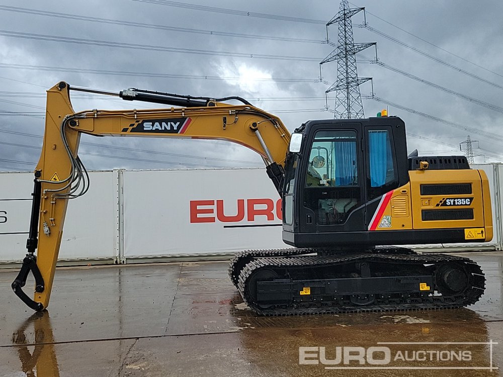 Unused Sany SY135C - Kettenbagger: das Bild 2 Unused Sany SY135C - Kettenbagger: das Bild 2