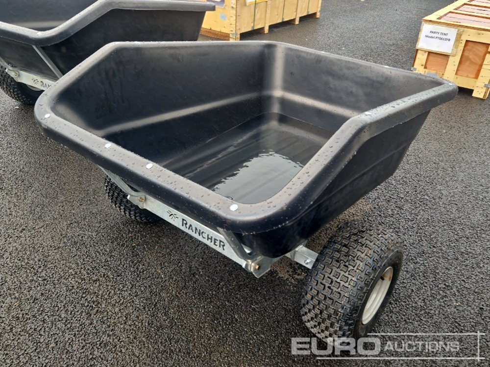 Unused Single Axle Tipping Trailer to suit ATV - Baumaschinenanhänger: das Bild 5 Unused Single Axle Tipping Trailer to suit ATV - Baumaschinenanhänger: das Bild 5