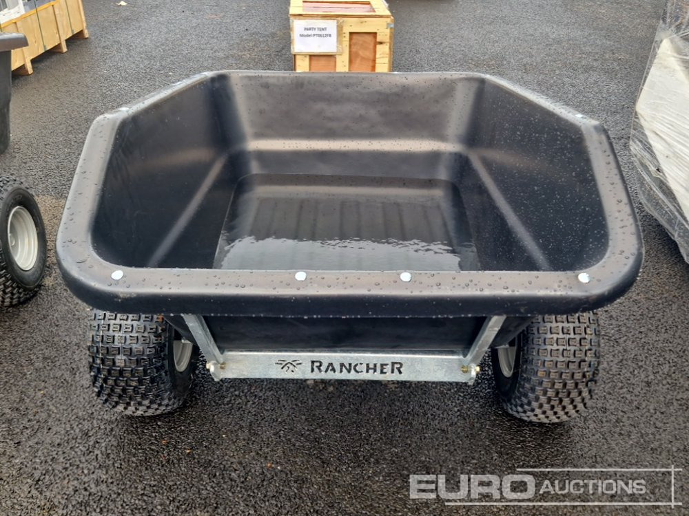 Unused Single Axle Tipping Trailer to suit ATV - Baumaschinenanhänger: das Bild 4 Unused Single Axle Tipping Trailer to suit ATV - Baumaschinenanhänger: das Bild 4