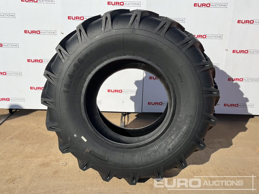 Unused Top Trust 18.4-26-10PR R1 Backhoe Loader Tyre (2 of) - Reifen: das Bild 1 Unused Top Trust 18.4-26-10PR R1 Backhoe Loader Tyre (2 of) - Reifen: das Bild 1