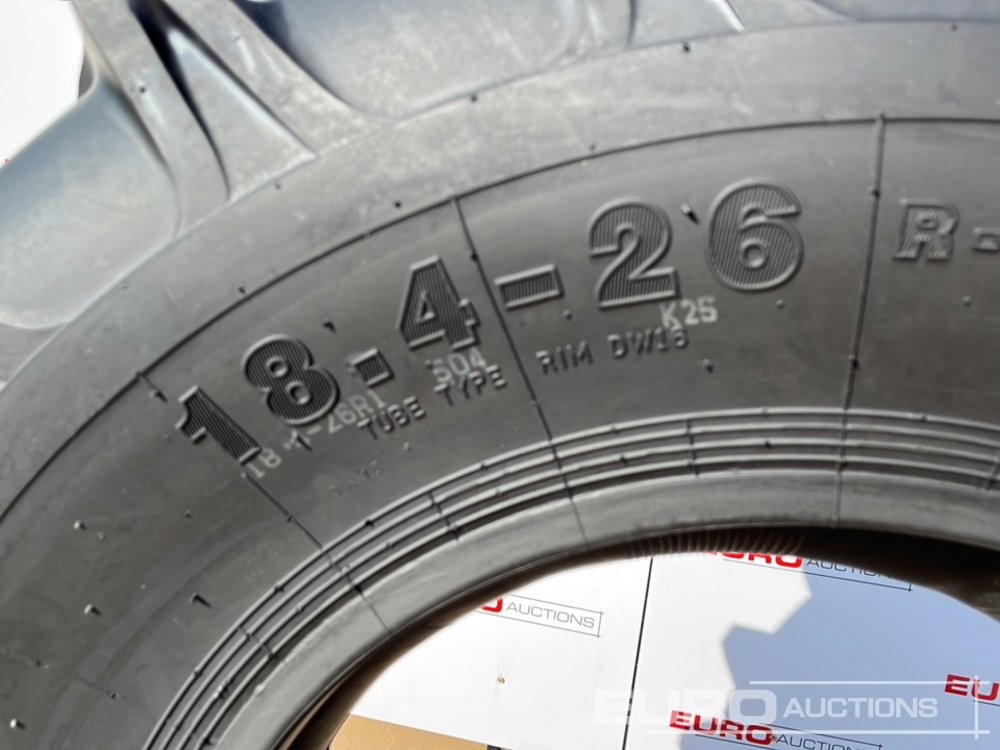 Unused Top Trust 18.4-26-10PR R1 Backhoe Loader Tyre (2 of) - Reifen: das Bild 4 Unused Top Trust 18.4-26-10PR R1 Backhoe Loader Tyre (2 of) - Reifen: das Bild 4