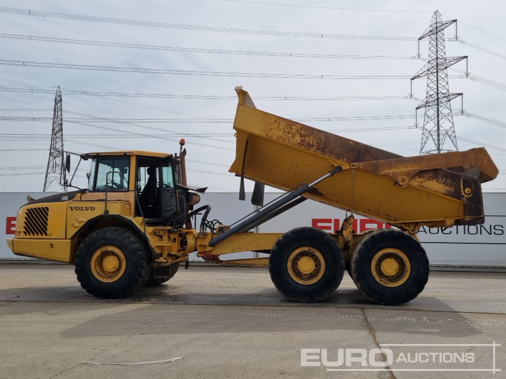 Knickgelenkter Dumper Volvo A30E: das Bild 10