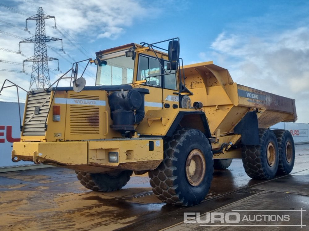 Volvo A35C - Knickgelenkter Dumper: das Bild 1 Volvo A35C - Knickgelenkter Dumper: das Bild 1