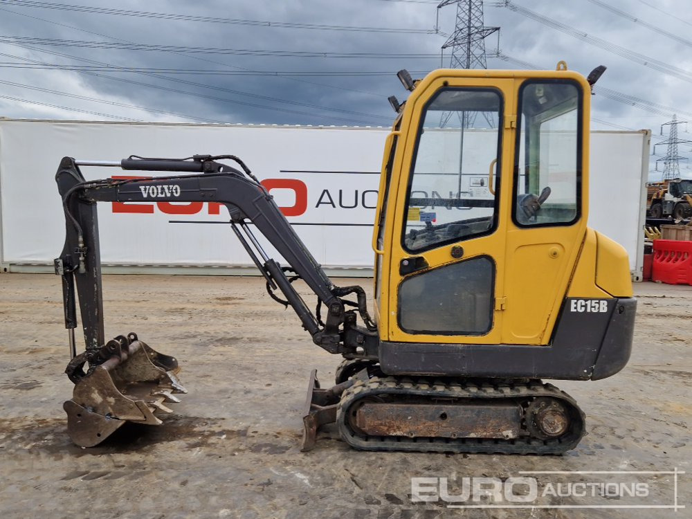 Volvo EC15B XR - Minibagger: das Bild 2 Volvo EC15B XR - Minibagger: das Bild 2