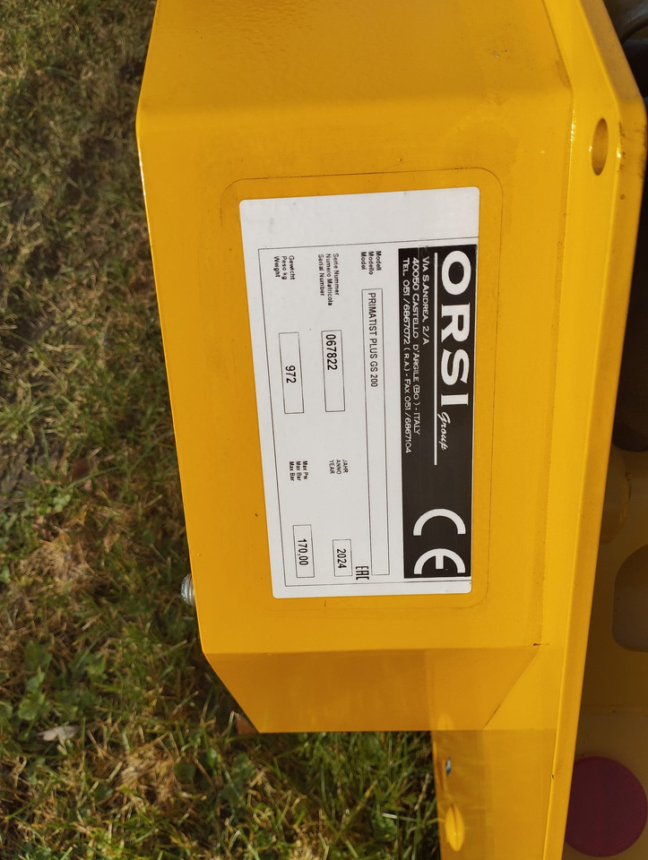 Orsi trincia laterale nuova Primatist Plus GS 200 - Seitenmulcher: das Bild 3 Orsi trincia laterale nuova Primatist Plus GS 200 - Seitenmulcher: das Bild 3