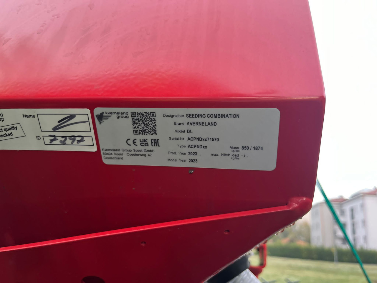 Seminatrice nuova Kverneland DL4 m-32 CX - Sämaschine: das Bild 3 Seminatrice nuova Kverneland DL4 m-32 CX - Sämaschine: das Bild 3