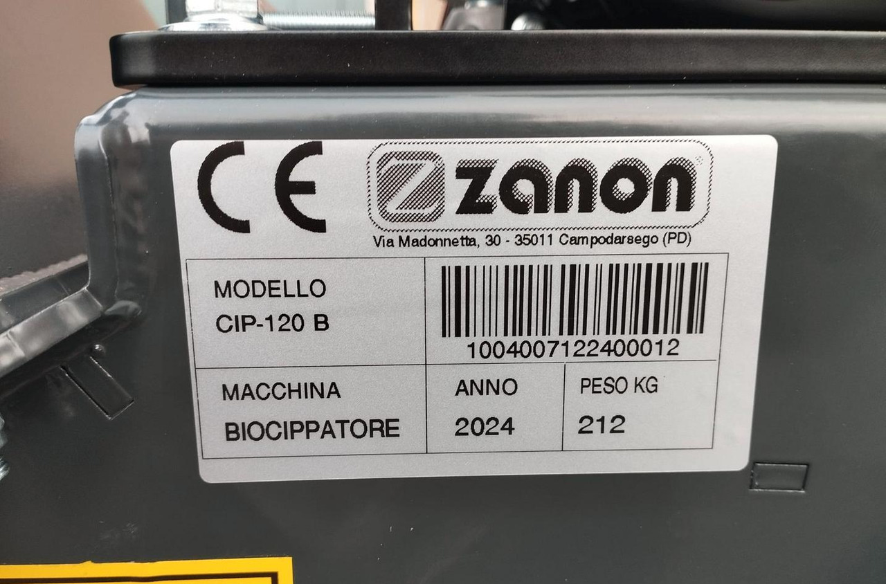 Zanon CIP 120-B biocippatore - Holzschredder: das Bild 3 Zanon CIP 120-B biocippatore - Holzschredder: das Bild 3
