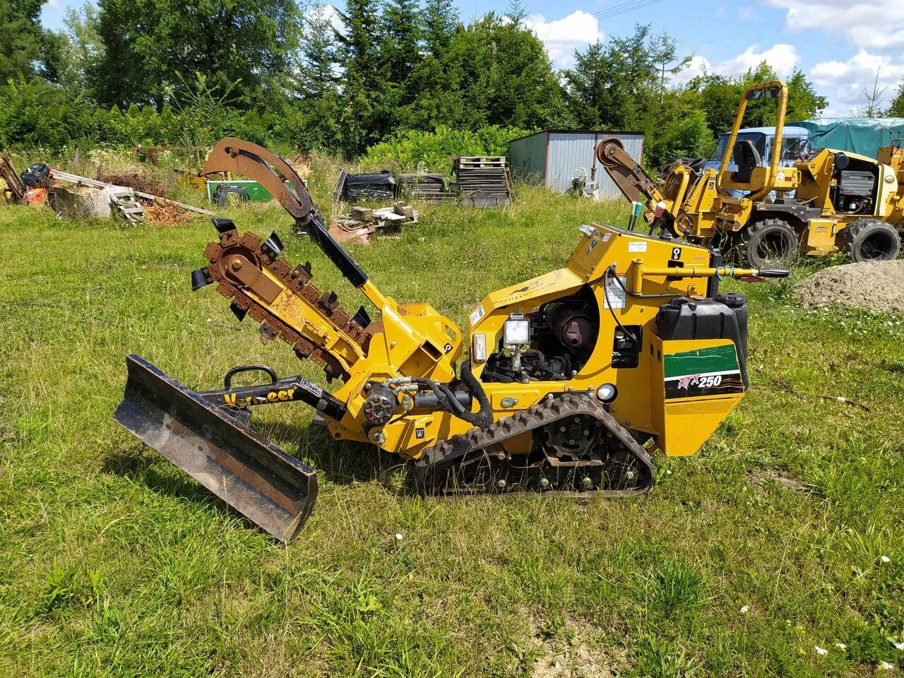 Vermeer RTX250 - Grabenbagger/ Grabenfräse: das Bild 2 Vermeer RTX250 - Grabenbagger/ Grabenfräse: das Bild 2