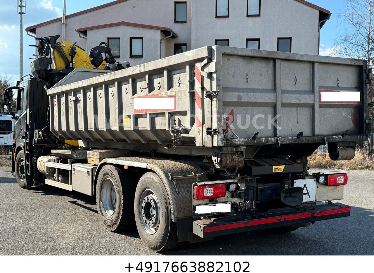Iveco X Way 460/Abroll HYVA/KRAN TAYFUN/LENKACHSE - Abrollkipper: das Bild 3 Iveco X Way 460/Abroll HYVA/KRAN TAYFUN/LENKACHSE - Abrollkipper: das Bild 3