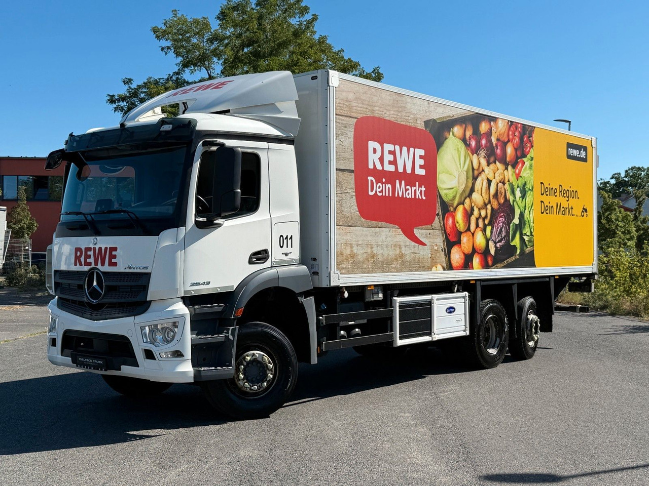 Mercedes-Benz Antos 2543 Kühler/Liftachse/8m/Ladebord/Retarder - Kühlkoffer LKW: das Bild 2 Mercedes-Benz Antos 2543 Kühler/Liftachse/8m/Ladebord/Retarder - Kühlkoffer LKW: das Bild 2