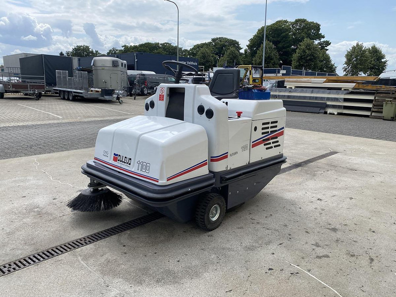 Dulevo 1100 EH, Veegmachine, Hoogkieper - Kehrmaschine: das Bild 4 Dulevo 1100 EH, Veegmachine, Hoogkieper - Kehrmaschine: das Bild 4