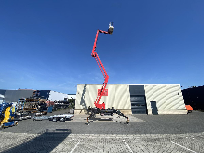 Raupenarbeitsbühne Platform Basket Spider 22.10, Spin hoogwerker met aanhangwagen: das Bild 9