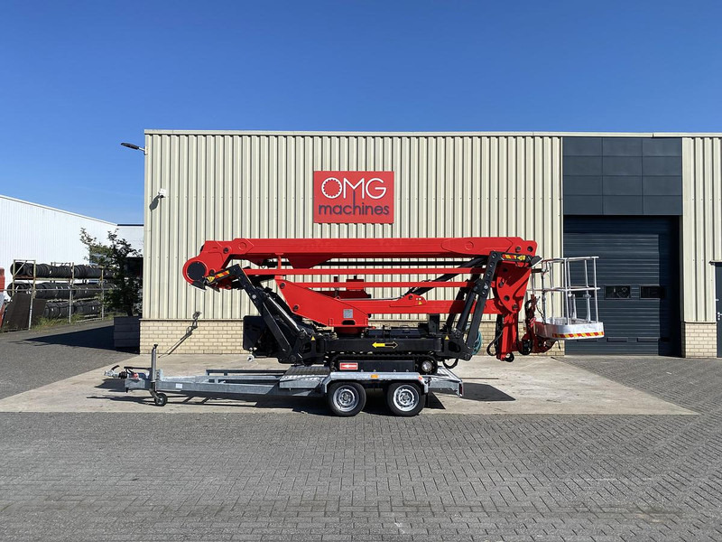Platform Basket Spider 22.10, Spin hoogwerker met aanhangwagen - Raupenarbeitsbühne: das Bild 1 Platform Basket Spider 22.10, Spin hoogwerker met aanhangwagen - Raupenarbeitsbühne: das Bild 1